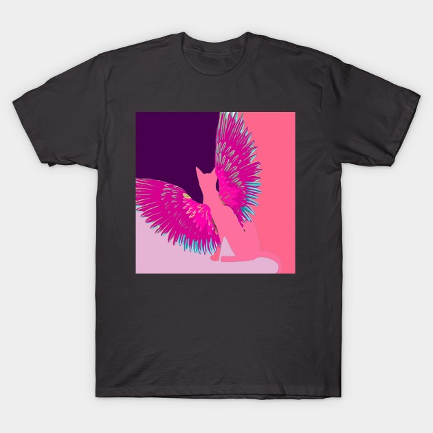 CAT BIRD EAGLE 2 T-Shirt by CATUNIVERSE